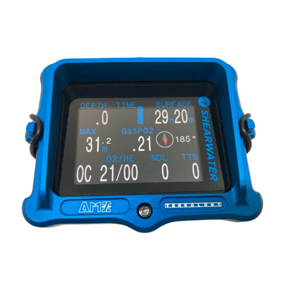 Shearwater Perdix - Custodia In Silicone Per Computer Subacqueo Shearwater, Protegge Da Graffi E Incrostazioni, Colore: Rosso