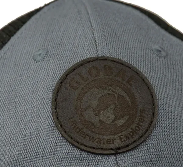 Grey/Black Hemp/Recycled Trucker Hat This